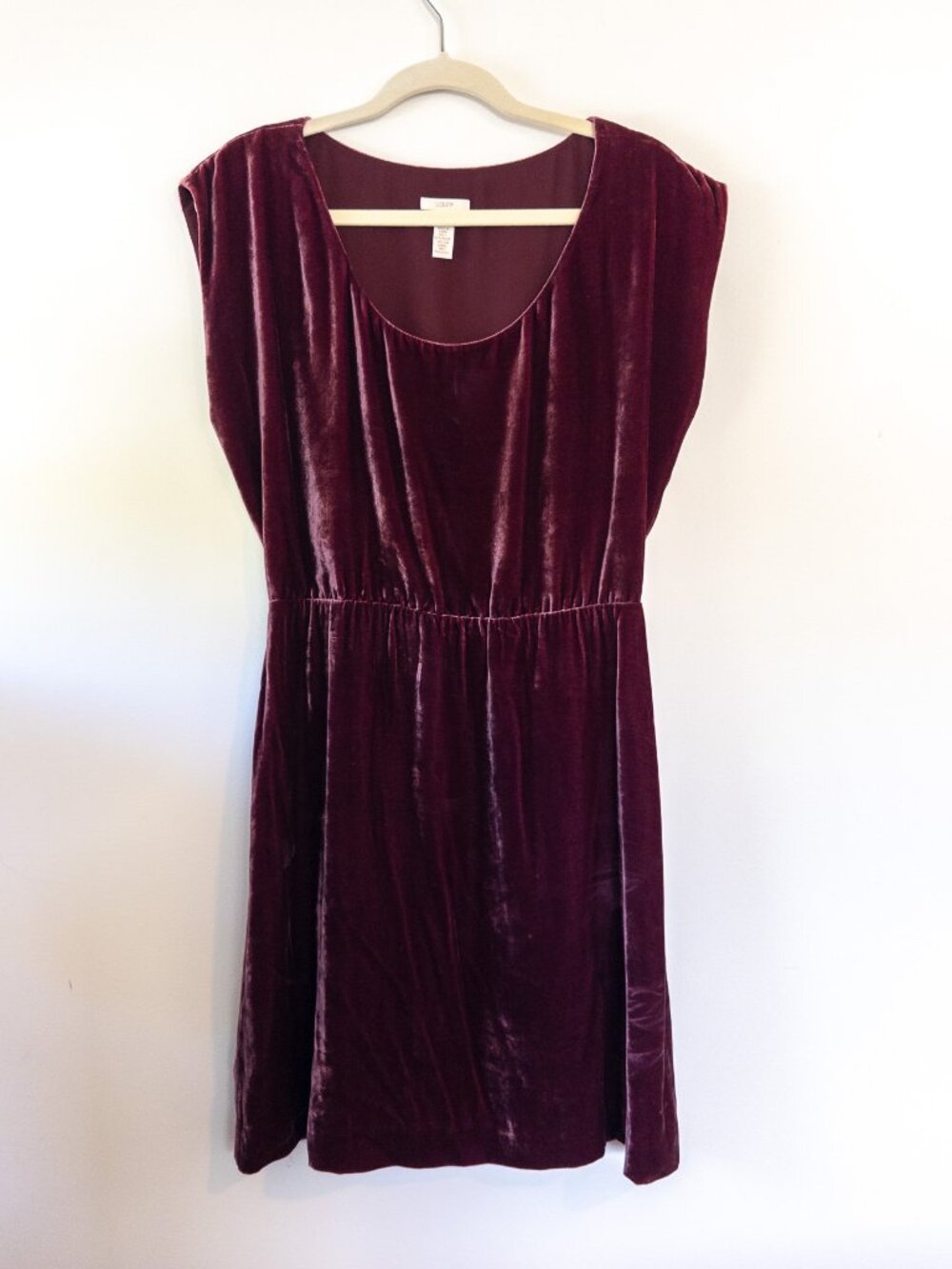 Velvet Magenta J Crew Dress | Size 4